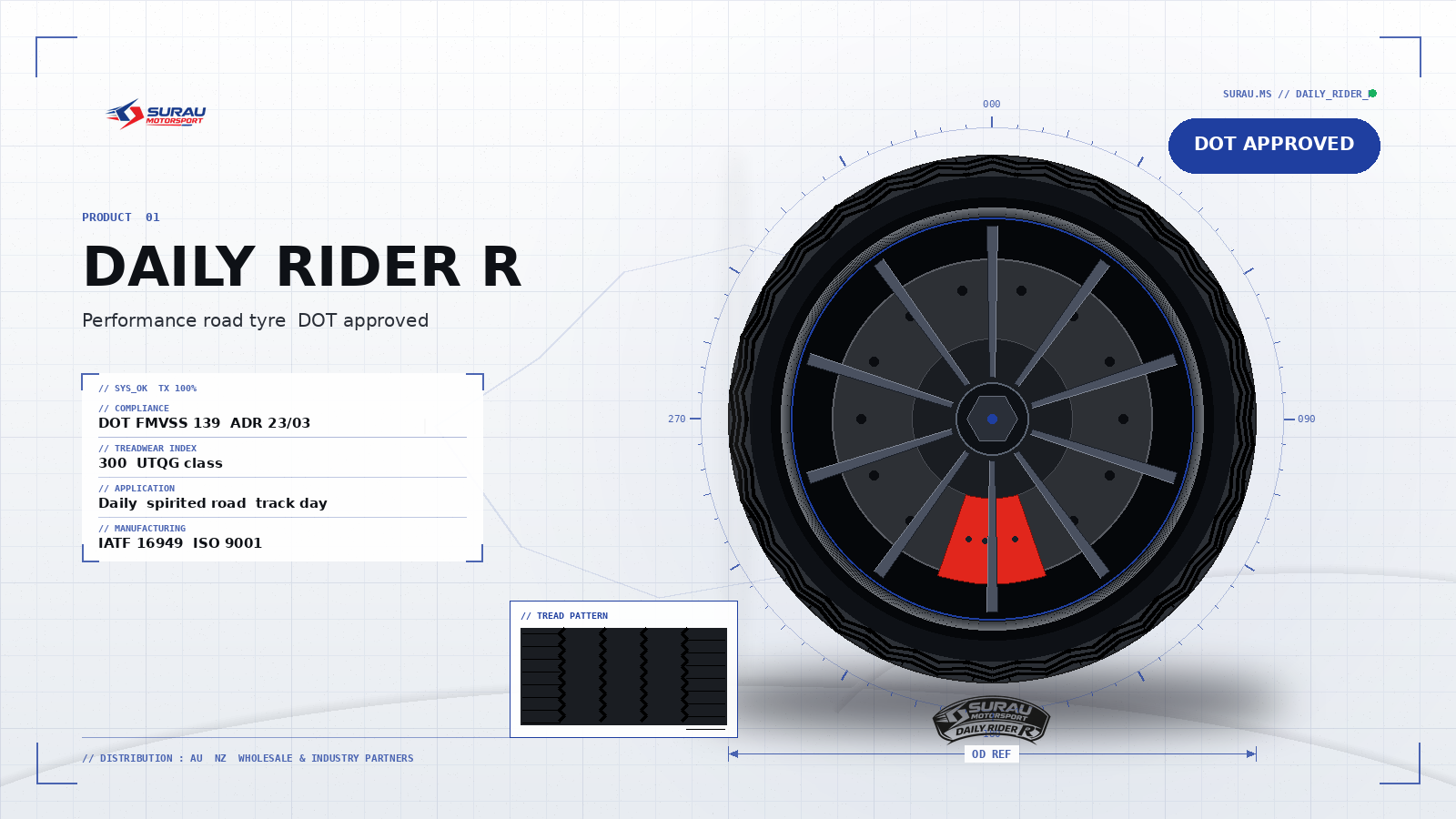 Daily Rider R — Performance road tyre